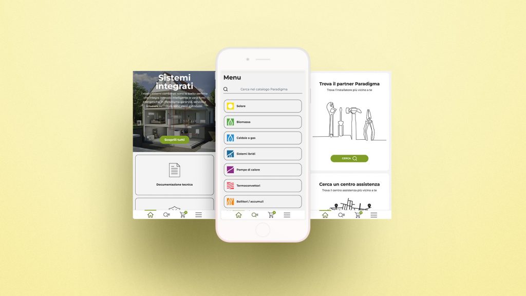 Web app Paradigma da mobile