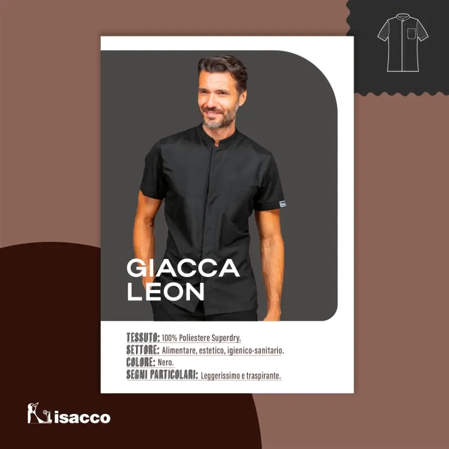 post social isacco divise giacca leon