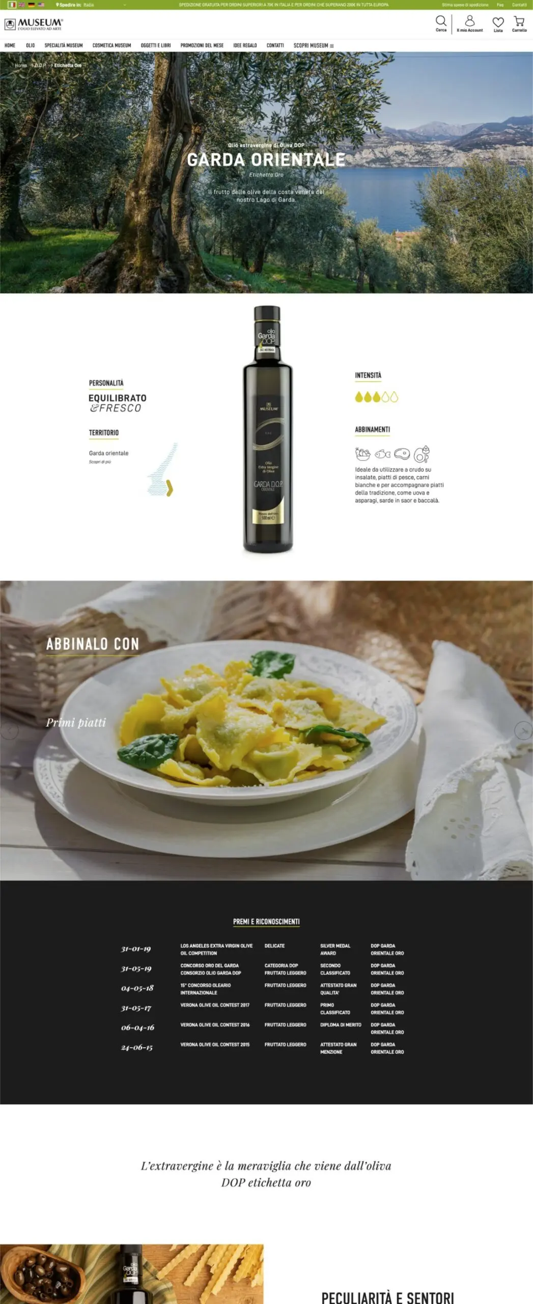 Dexa portfolio mockup 3 realizzazione sito web per Museum