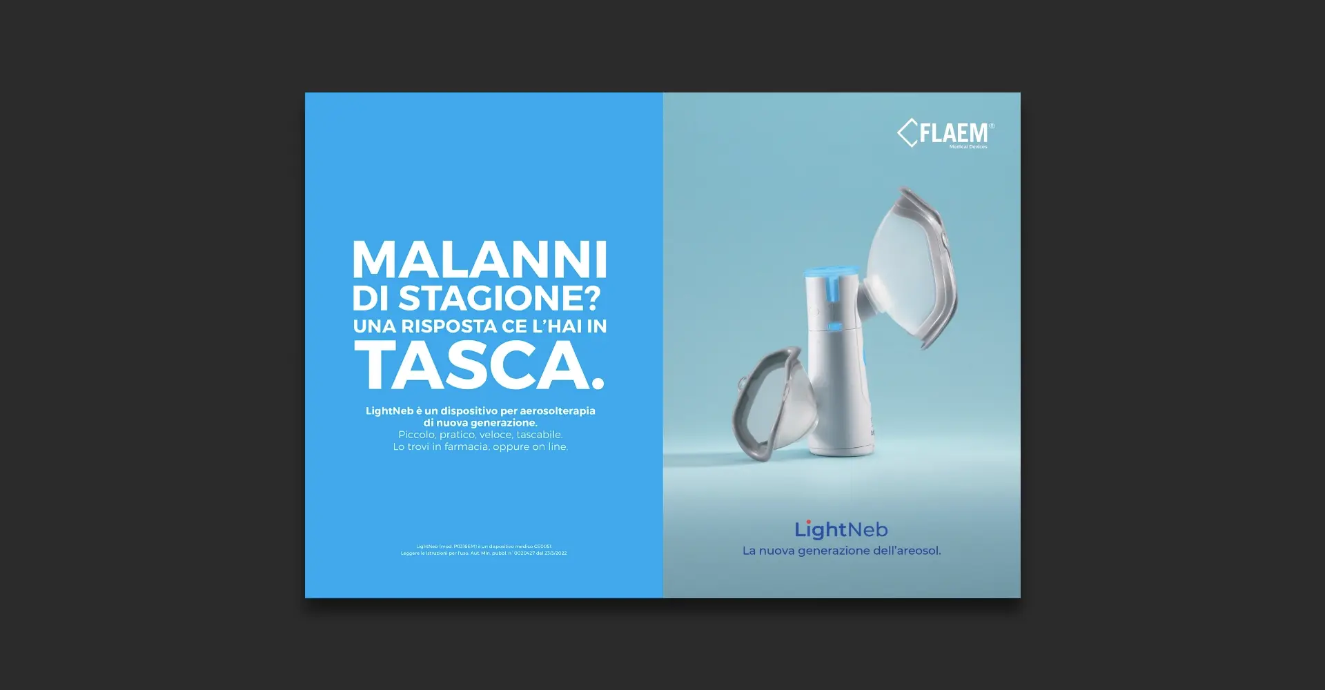 Dexa project realizzazione banner grafici per Flaem