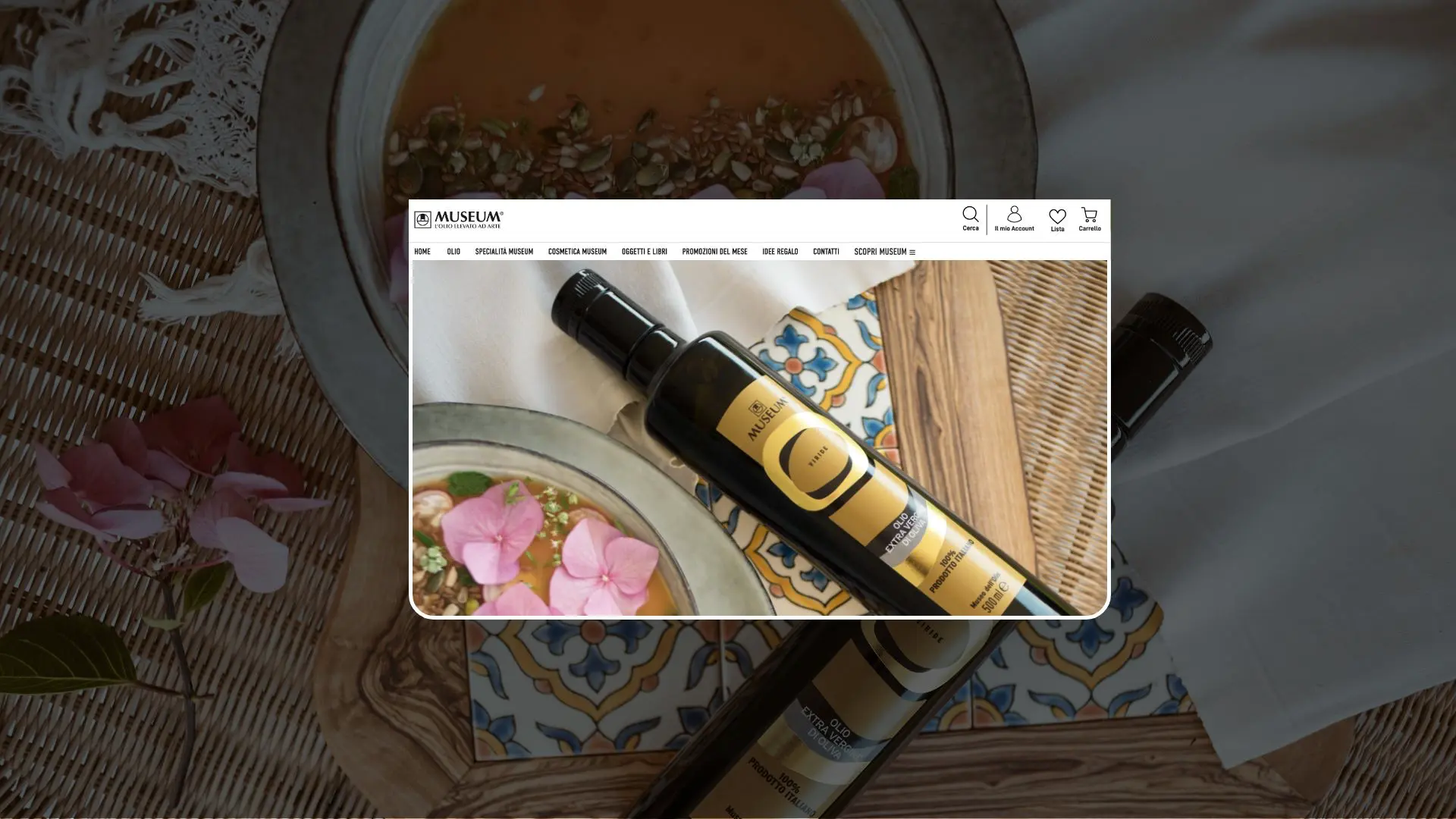Dexa portfolio realizzazione sito web per Museum