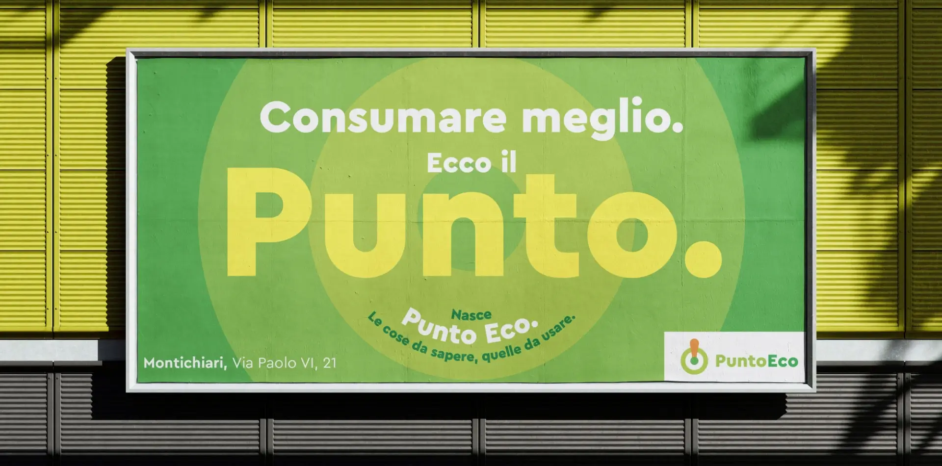 affissione negozio puntoeco