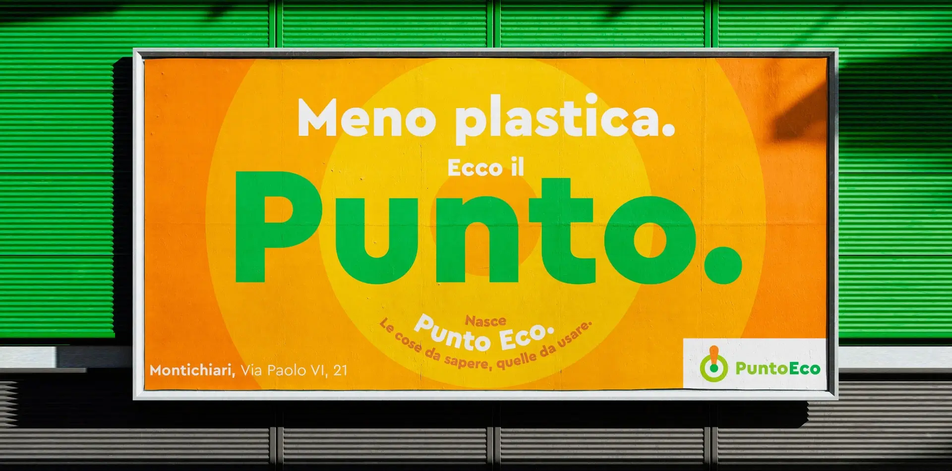 affissione negozio puntoeco