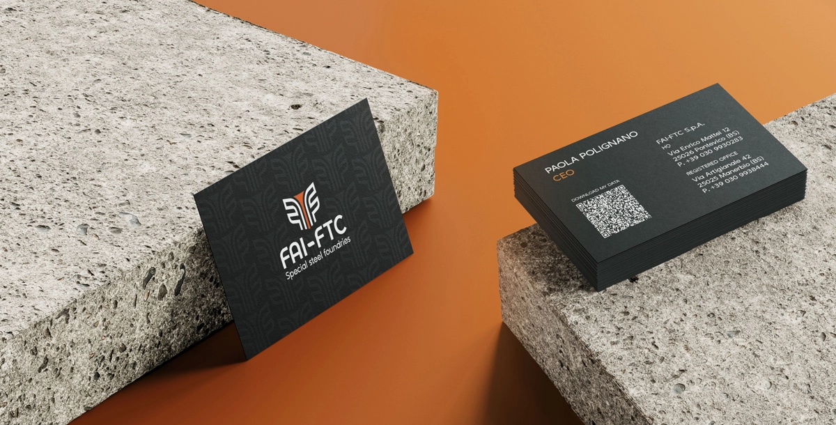biglietti da visita brand identity fai ftc