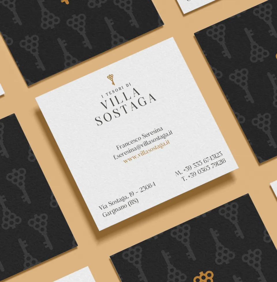 brand identity tesori villa sostaga ecommerce vini