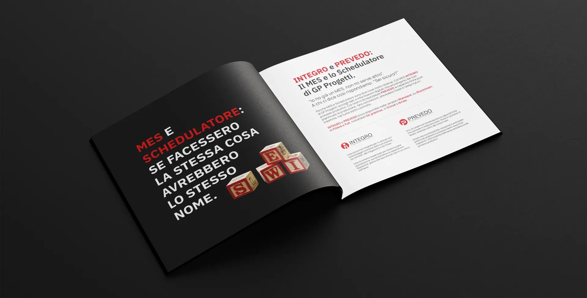 design brochure gp progetti