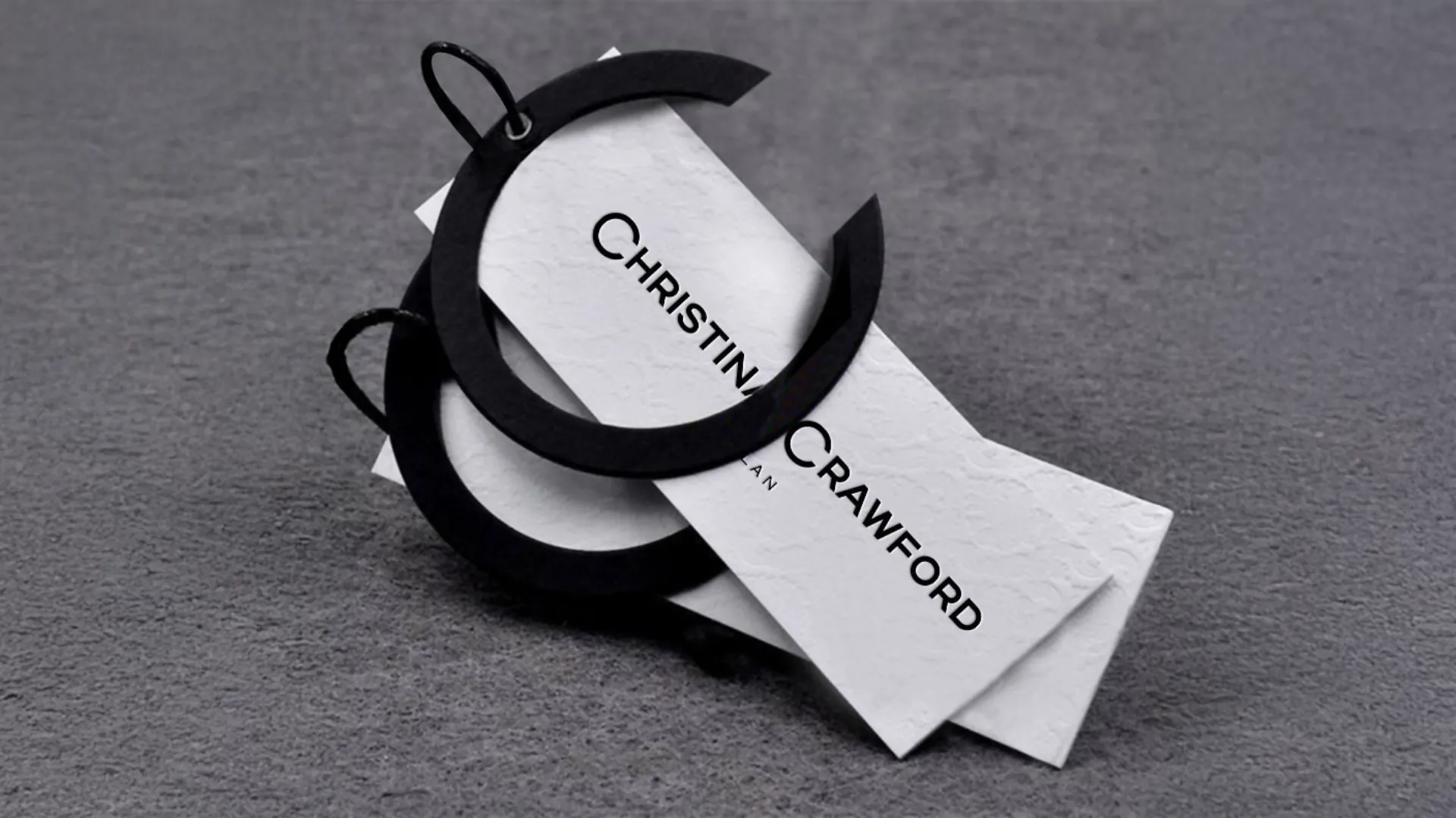 design cartellini ecommerce alta moda christina crawford