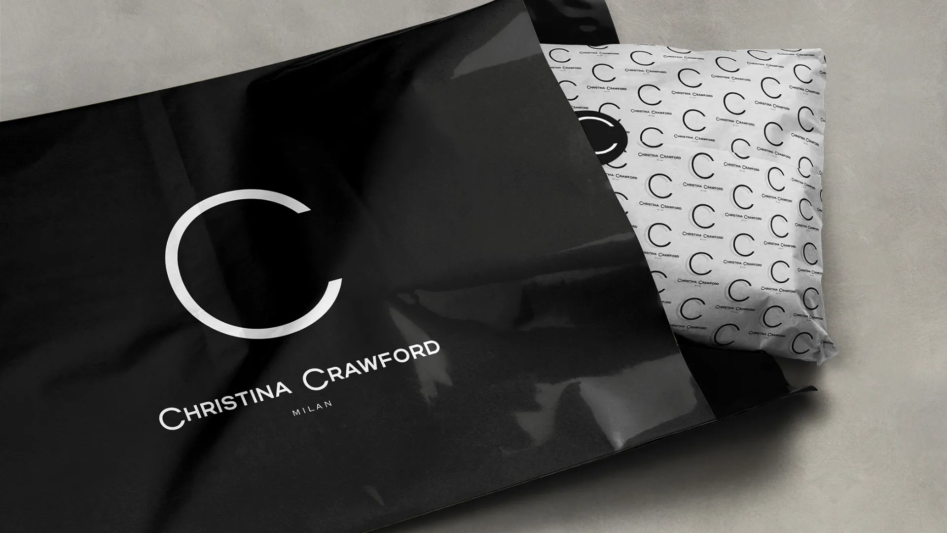 design packaging ecommerce alta moda christina crawford