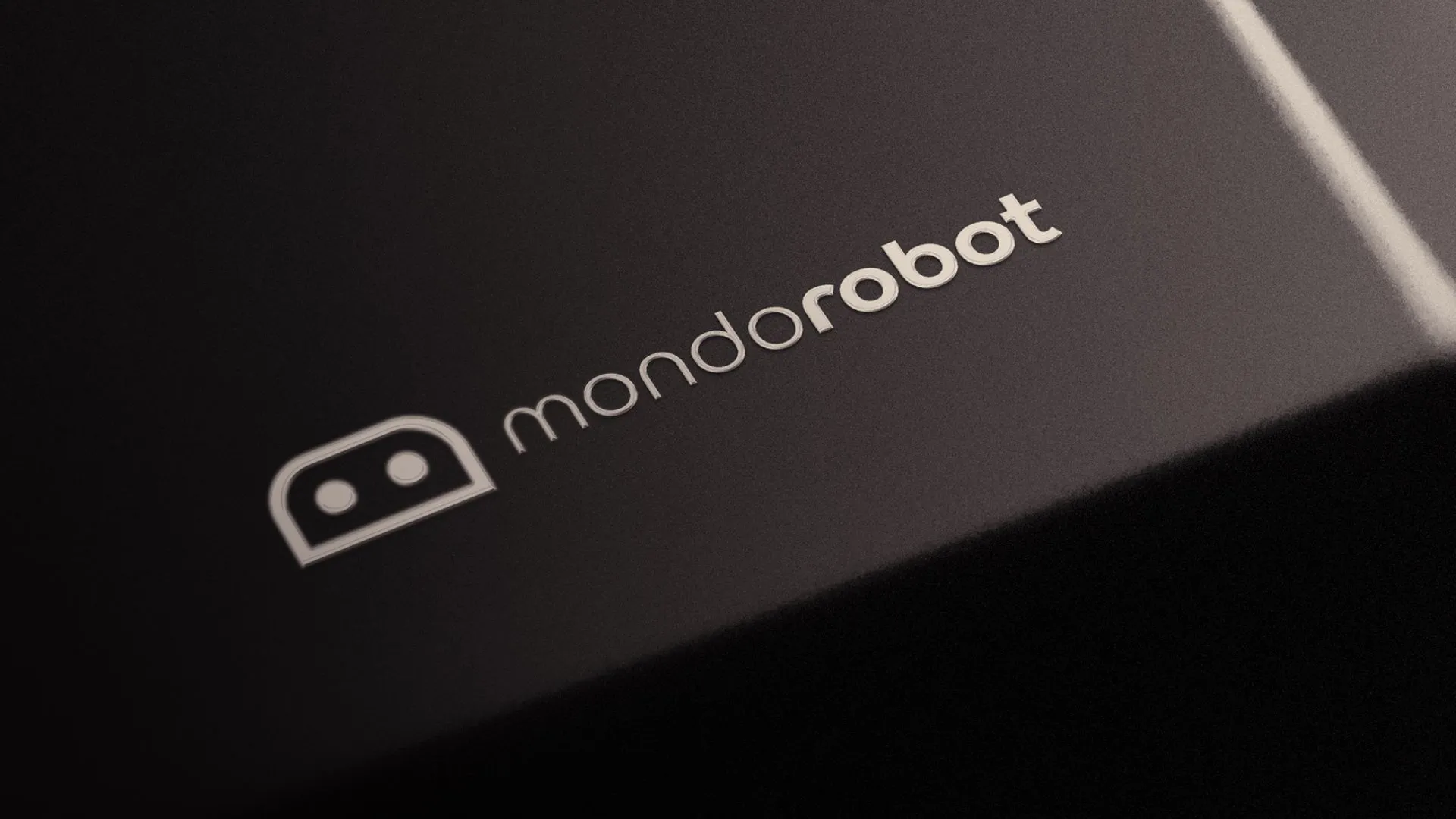 dettaglio logo mondorobot packaging