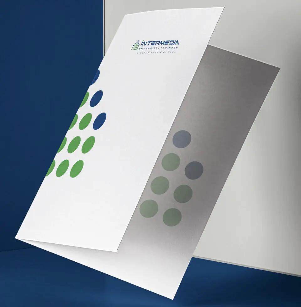 Dexa project realizzazione brand identity per Intermedia Gruppo Caltagirone