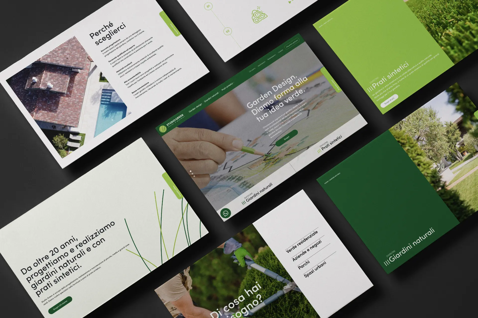 Dexa agency: realizzazione sito web per Studio Green