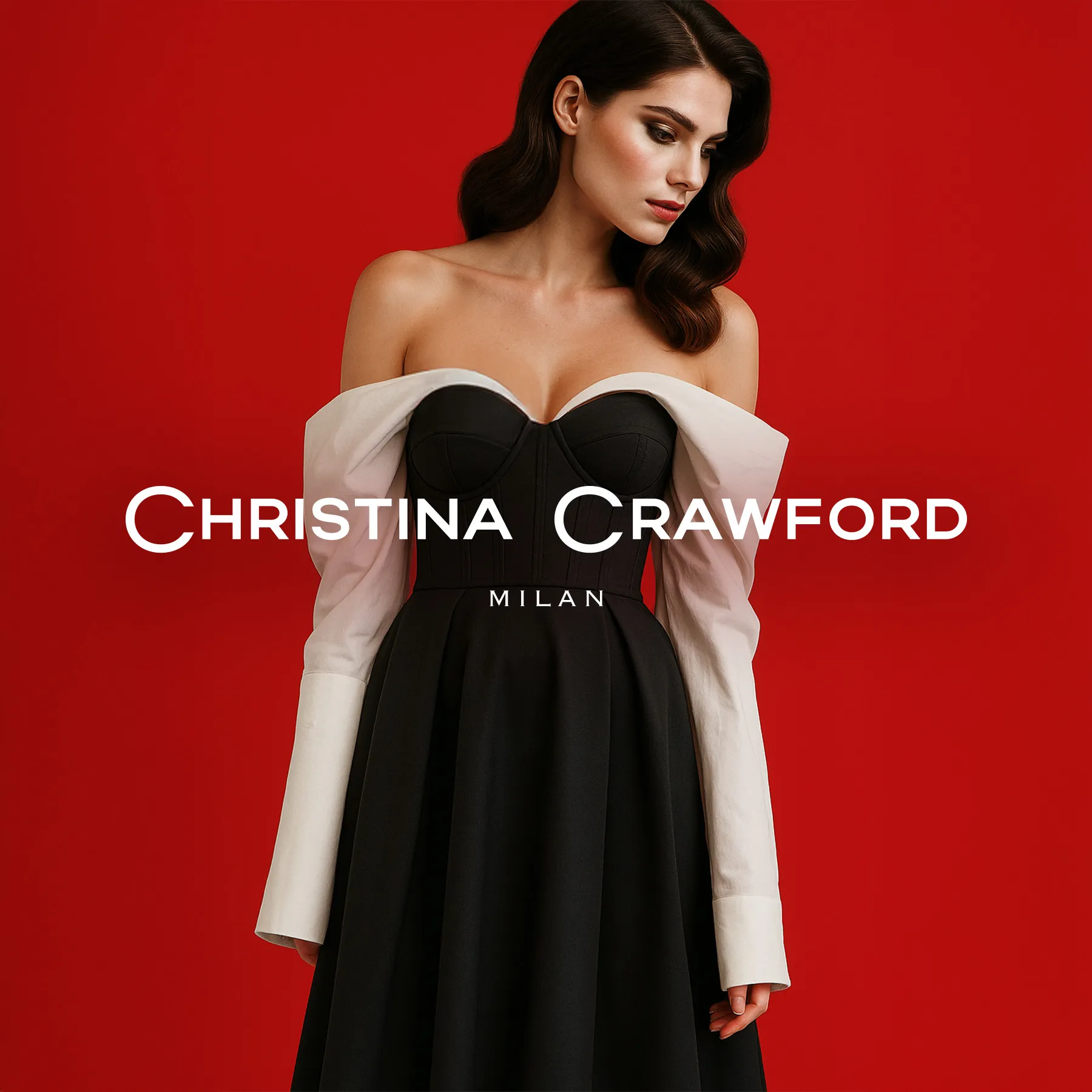 servizio fotografico ecommerce alta moda christina crawford