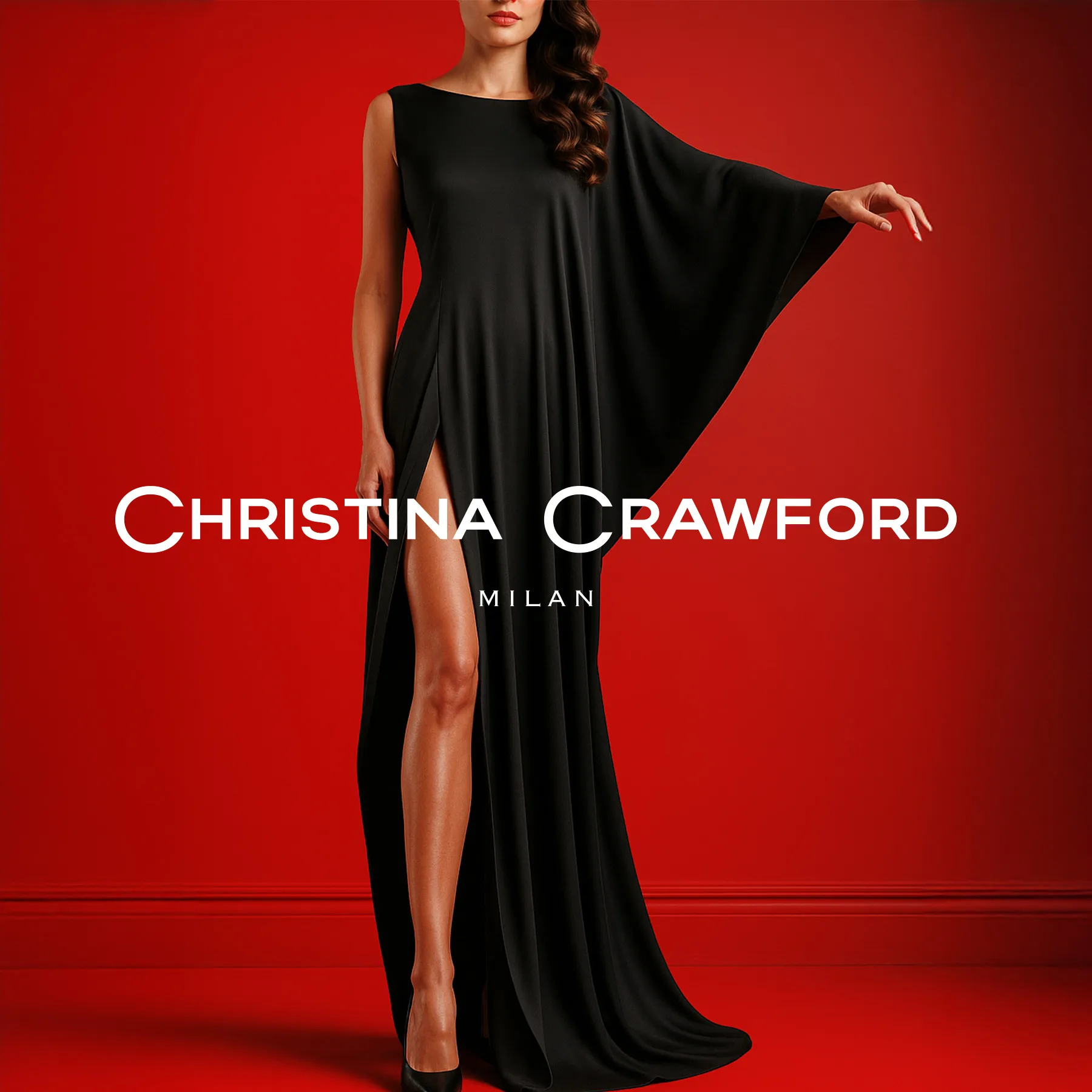 servizio fotografico ecommerce alta moda christina crawford