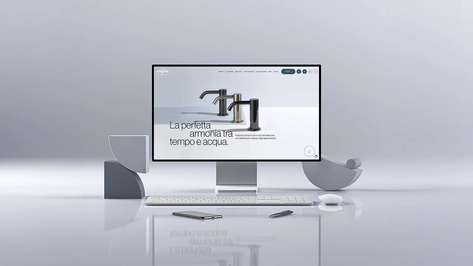 sito internet desktop mcm rubinetteria