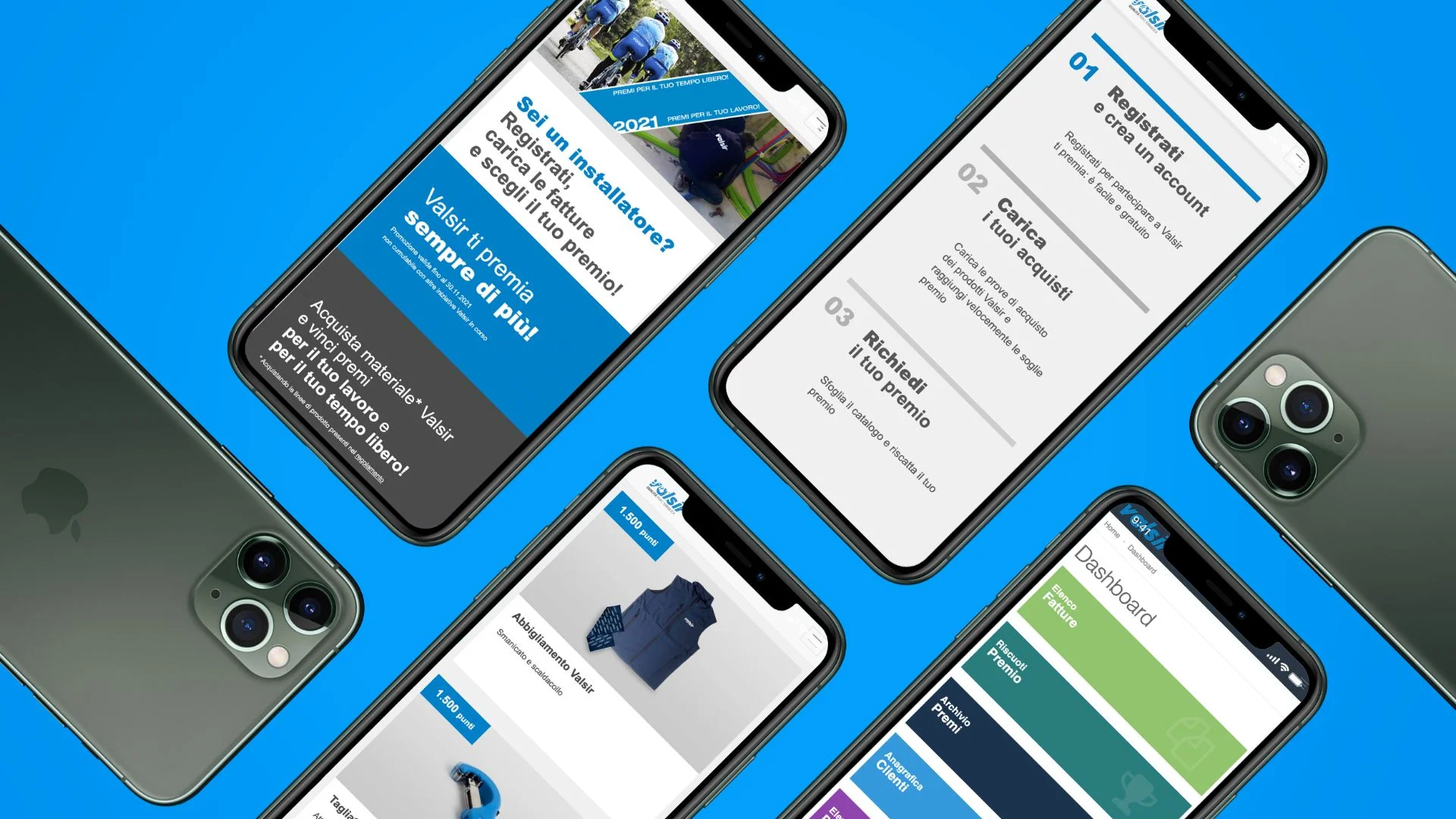 Dexa: realizzazione sito web Premiami Valsir