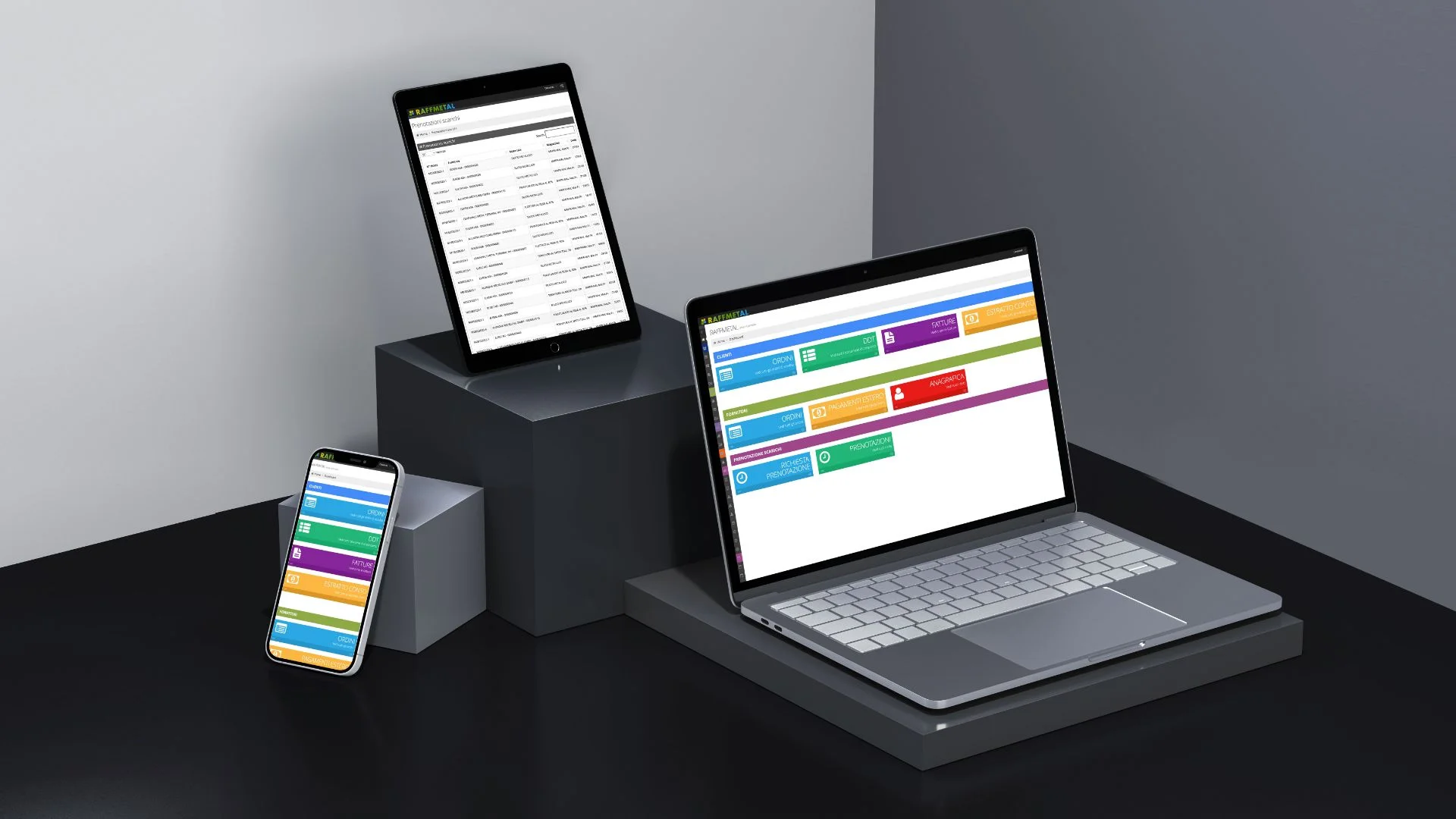 Dexa project realizzazione web app per Raffmetal