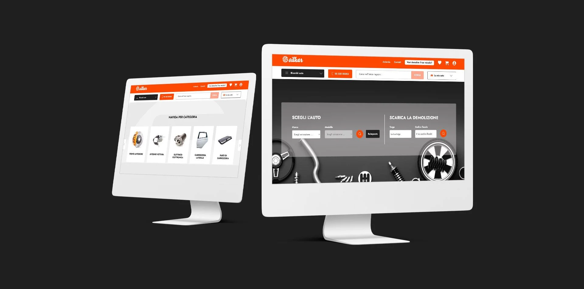 Dexa: realizzazione sito web per Silkar