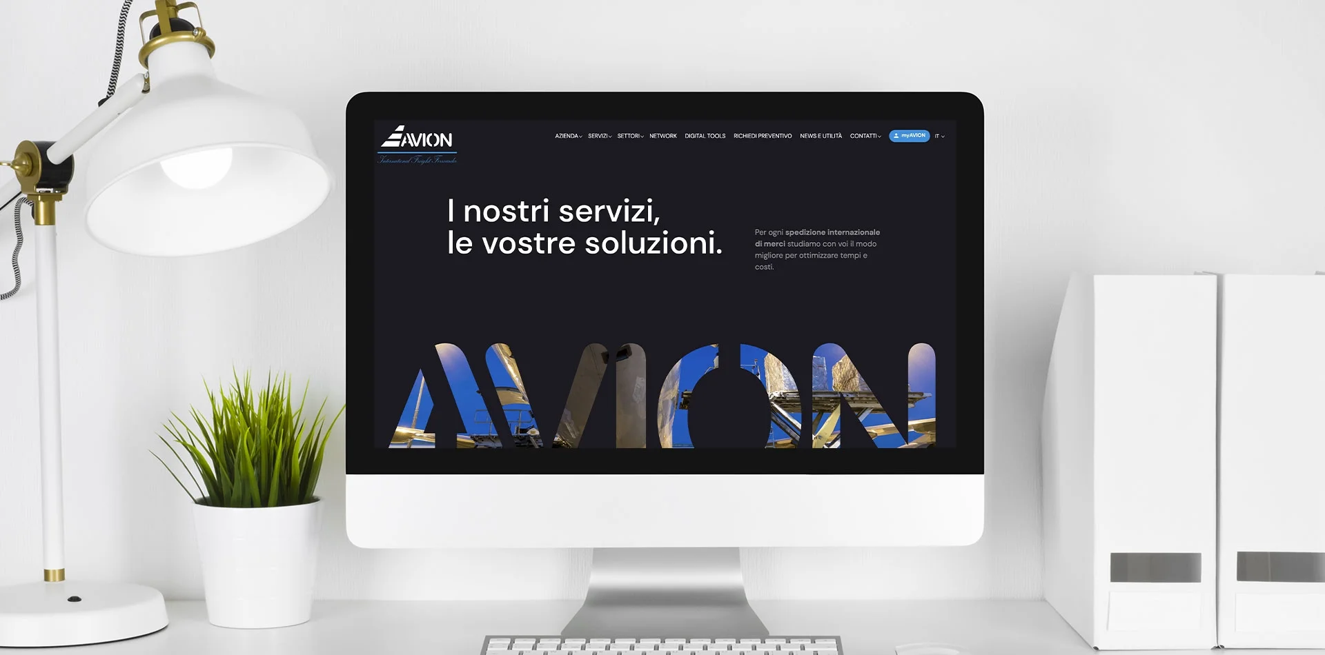 Dexa project realizzazione sito web per Avion