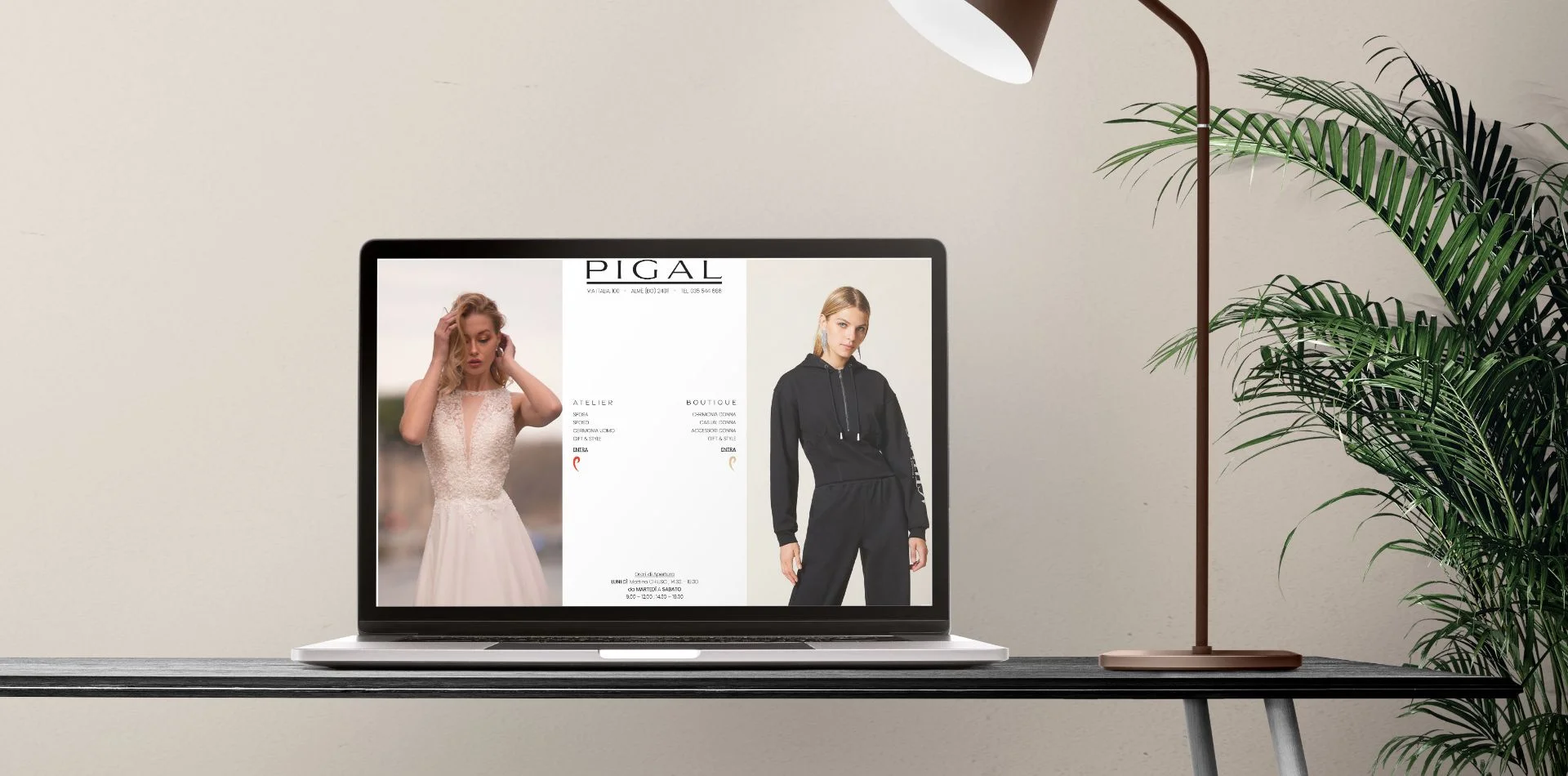 Dexa project realizzazione sito web per Pigal