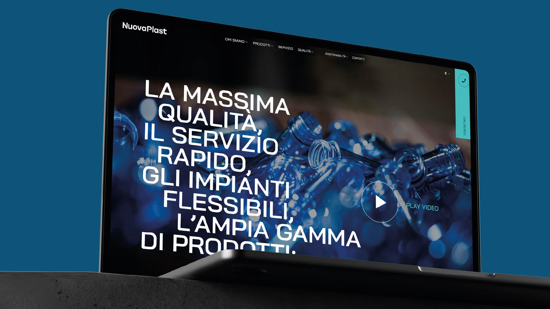 Dexa: realizzazione sito web Nuovaplast