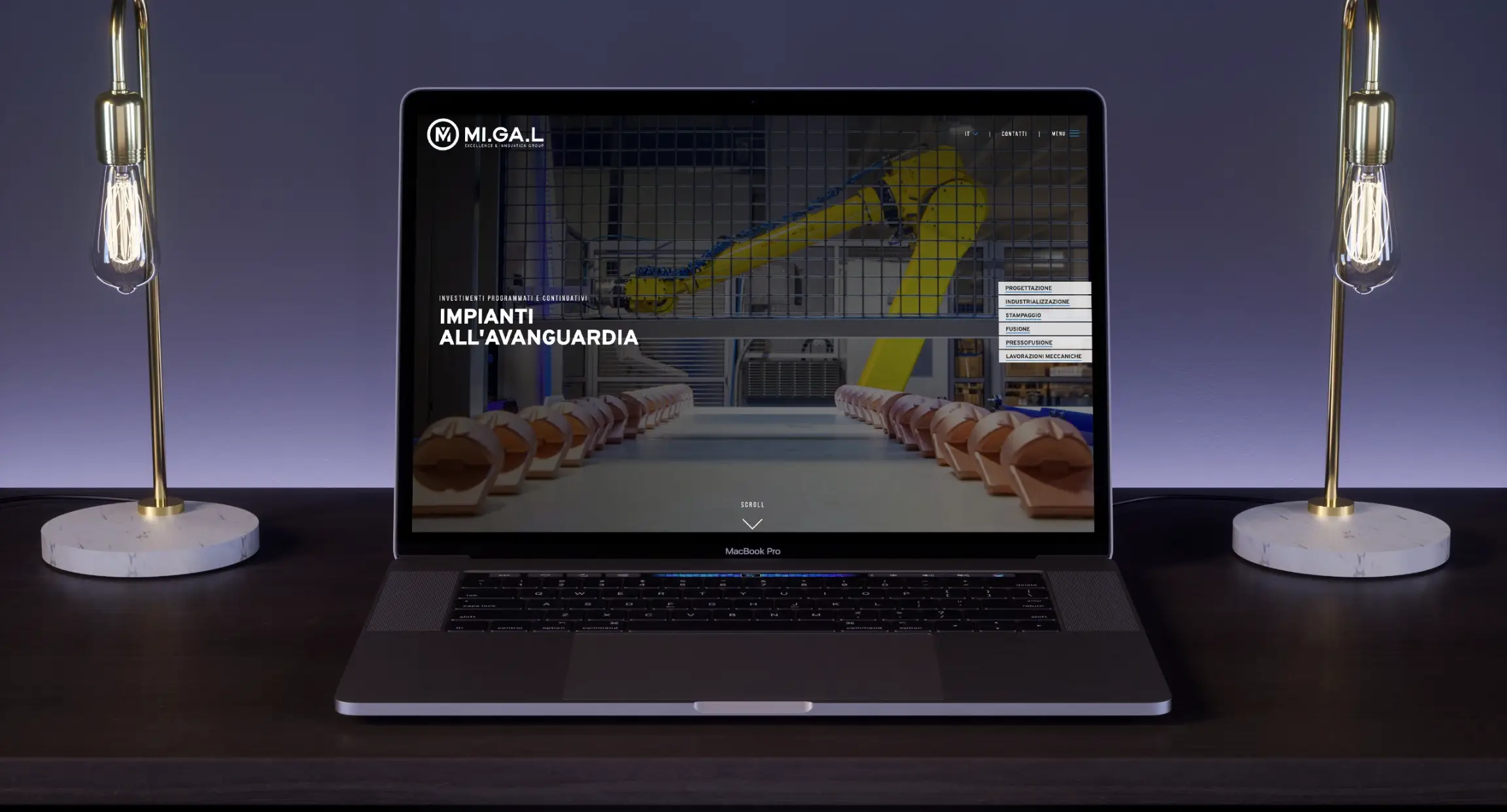 Dexa: realizzazione sito web per MI.GA.L