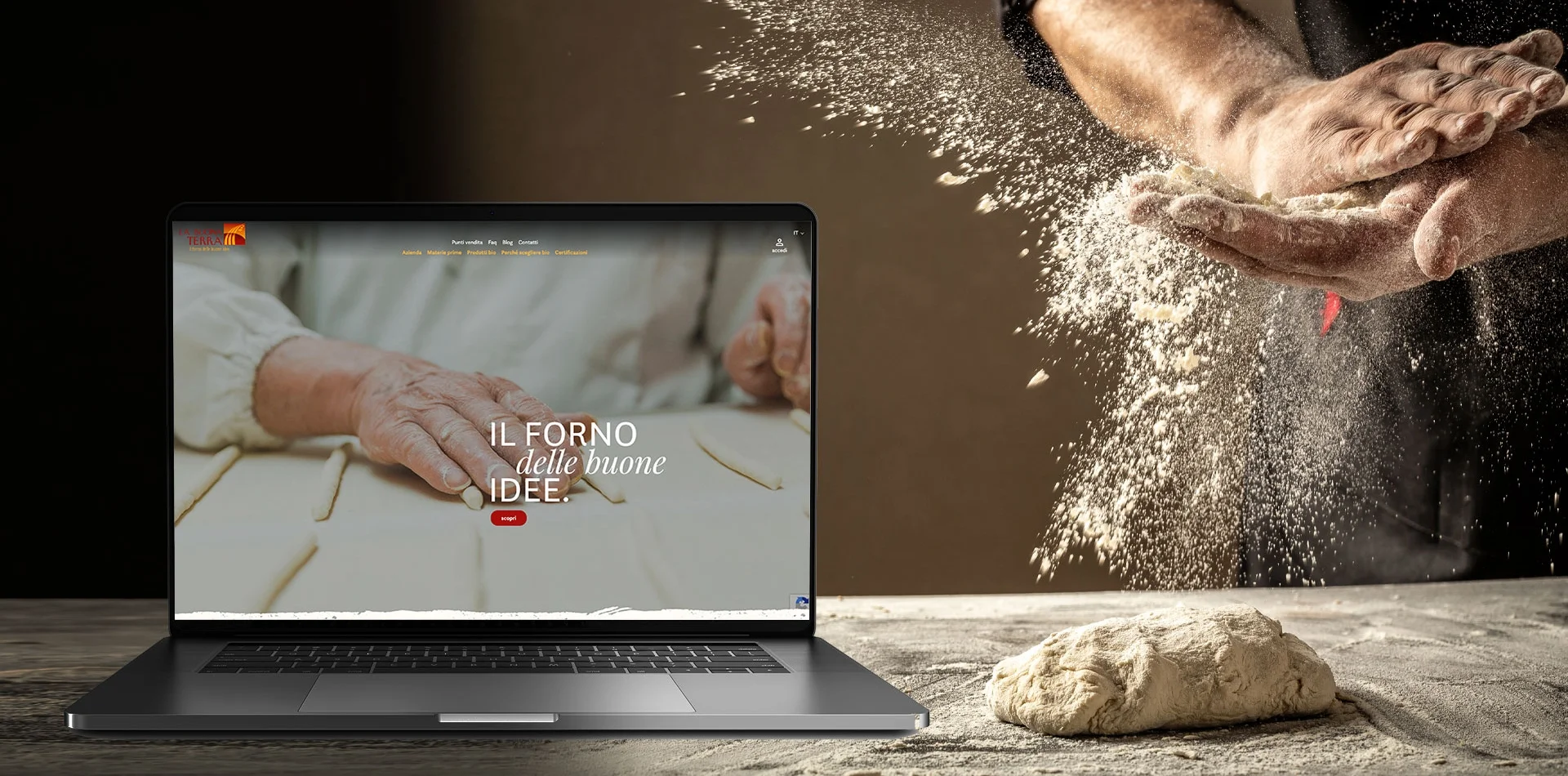 Dexa: realizzazione sito web per La Buona Terra
