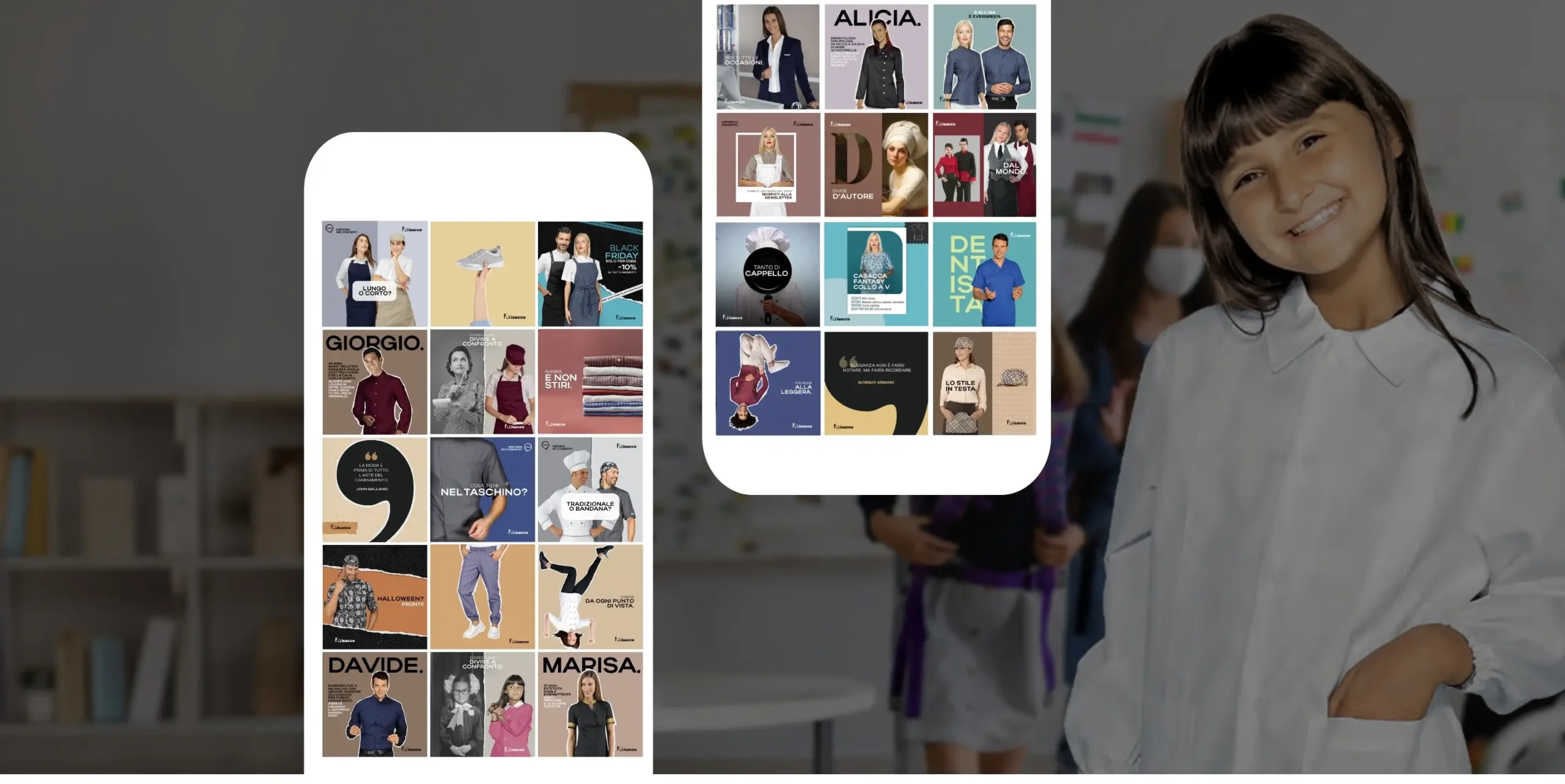 social feed isacco divise